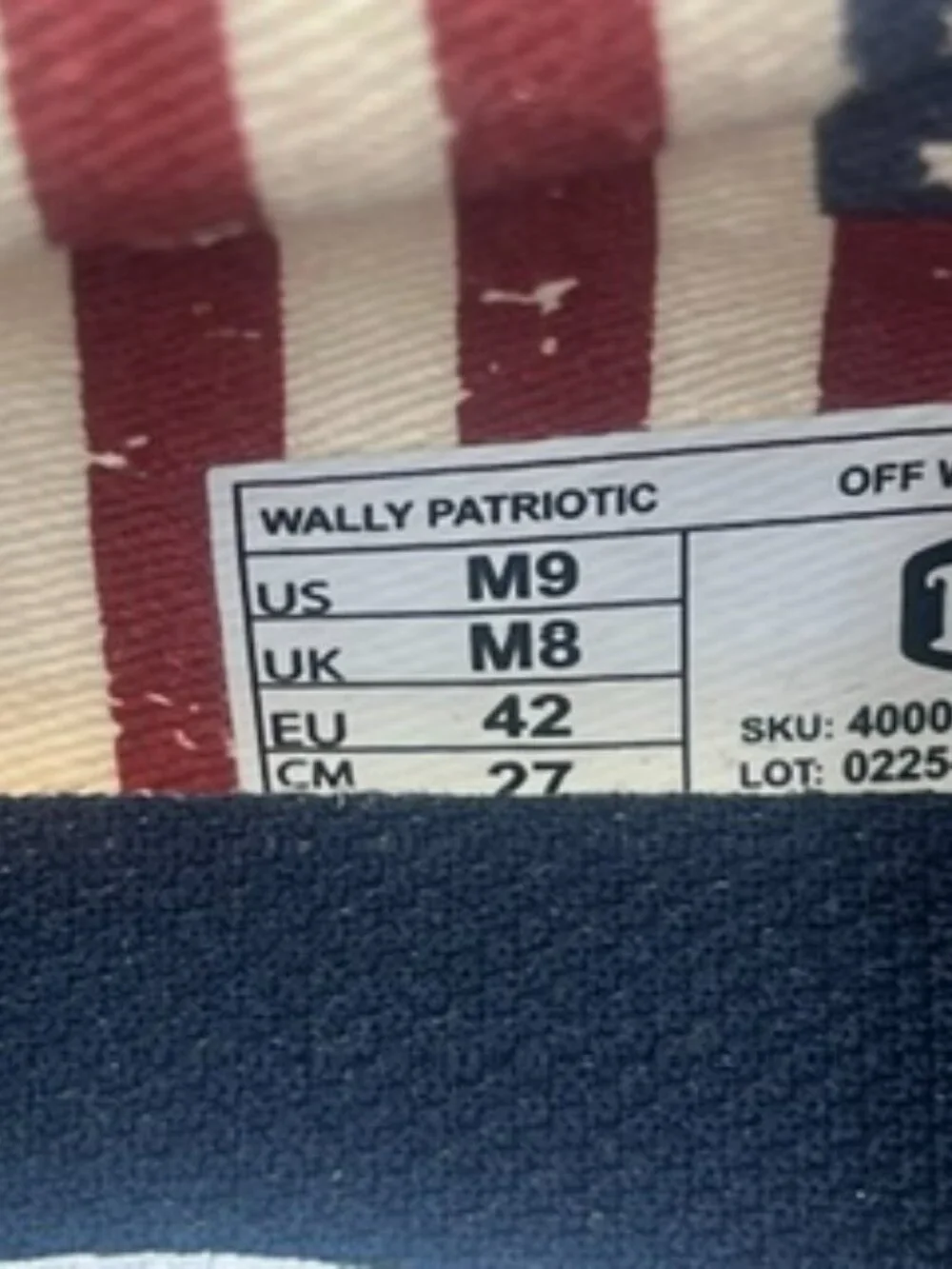 NEW Hey Dude Wally Patriotic Unisex Slip on Shoes Men 9 Women’s 11 NWT - Picture 6 of 12